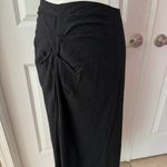 margaret o'leary Violette Rayon Black Skirt Photo 5