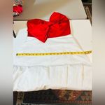 Anthropologie Hutch Bow-Tie Maxi Dress in Red Motif Size 8 NWOT $218 Photo 8