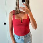 Wild Honey Red Bodysuit Photo 0