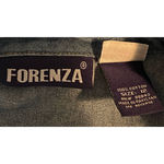 Forenza  Vintage Women's Denim‎ Jacket Size 12 21" Long x 19" Pit to Pit x 24" Photo 2