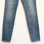 J.Crew Denim High Rise Toothpick Skinny Jeans Blue Birch Wash Stretch Size 28 Photo 3