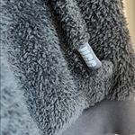 UGG  Loyra Sherpa Hoodie Small Cyclone Blue Plush Fleece Sweatshirt Pullover Photo 2