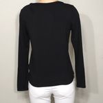Sophie Max New. Black drape tee. NWOT Photo 4
