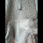 Cozy Winter White Sherpa Hoodie size Small Photo 4