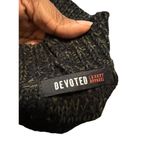 Devoted Aztec Print Open Front Long Cardigan Size M Black Gray Knit READ Size M Photo 5