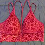 PINK - Victoria's Secret Lightly Lined Maroon Velvet Bralette Photo 0