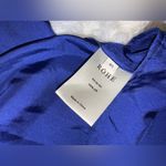 NEW Róhe Silk Strap Kaftan electric blue Maxi Dress SZ 40 US 8 Photo 6