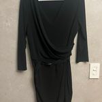Jennifer Lopez JLO Black Belted Wrap Dress Large (L) Photo 2