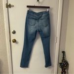 Black Daisy Kate Straight Leg Floral Embroidered Denim Jean 9/29 Festival Floral Photo 2