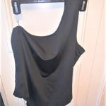 SheIn ‎One shoulder black bodysuit 1X Photo 2