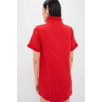 NWT Tuckernuck POMANDER PLACE Ophelia in Red Tweed Mini Shift Dress S Photo 4