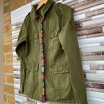 Jen's Pirate Booty  X FREE PEOPLE Military Green Utility Jacket medium Photo 1