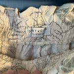 Paper Crane Tan Smocked Ruffle Tank Top & Matching Skirt | Women’s Size Medium Green Photo 7