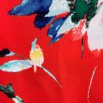 Rose + Olive Rose‎ And Olive Boho Blouse Red Large Photo 5