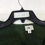 LPA  Sean Wrap Dress in Green Medium Photo 12