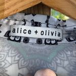 Alice + Olivia  Women's Willa Mandala Blouse Boho Romance Jade Print Size XL Photo 10