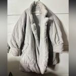 Norma Kamali 1980s Norma Kamala Sleeping Bag Gray Duvet Car Coat Vintage RARE FIND Photo 1