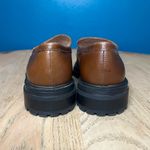 Madewell  The Bradley Chunky Lugsole Platform Loafer Brown Leather Womens Size 7 Photo 2