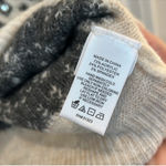 CeCe Fair Isle Jersey Knit Crew Neck Dropped Long Sleeve Pullover Sweater Photo 5