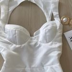 Peppermayo satin white dress Photo 7