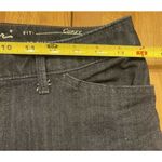 Eddie Bauer womens size 6 curvy Trouser Jeans Dark Photo 4