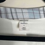 Melrose and Market New Womens Long Sleeve Deep V-Neck Plaid Seersucker Blazer XL Photo 4