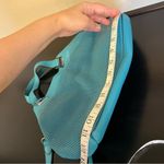 Vince Camuto  Beatt blue Moon perforated leather satchel bag with strap EUC Photo 10