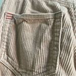 BDG Cream Corduroy Pants Mom High Rise Straight Leg Ribbed Cotton Size 26  Photo 2