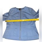 Rafaella  Women's Blue Blazer Jacket Photo 8