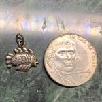 Puffer tropical Fish Sterling Silver Charm 925 Nautical Beach Photo 2