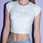 Brandy Melville Butterfly Top Photo 0