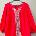 Boutique Western top Pink Size L Photo 1