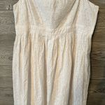 Gap Y2K white eyelet beachy sundress adjustable straps. Size 10 Photo 1