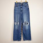Levi's Levi’s Premium High Loose Distressed Wide Leg Jeans Size 26 Photo 4