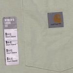Carhartt Carhart loose fit heavyweight short sleeve pocket shirt with logo lime NWT S Photo 3