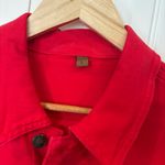 Judy Blue  Red Denim‎ Romper Size Large Photo 6