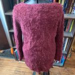 Jack by BB Dakota Jack by BB Jack soft fuzzy v-neck M cozy burgundy sweater Photo 1