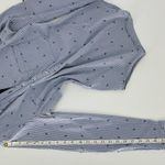 ZARA Basic "Roller Up" Striped Paisley Pullover Style Shirt Top - Size M - GUC Photo 8