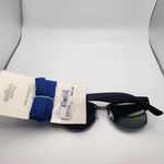 Falls Creek NWT  Black & Gunmetal Sunglasses & Blue Cord Photo 2