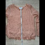 Belle France Mohair Blend Sweater with Mesh open knit‎ lined Size M Size M Photo 3