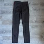 Spanx NEW Faux Suede Chocolate Brown Leggings Small Photo 2