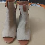 Penny Loves Kenny  Cut Out Boho Chunky Heels 8.5 Costal Cowgirl Festival Hippie Photo 1
