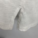 Torrid  Size 00 US L Top White Embroidered V-neck Short Dolman Sleeve Tee Shirt Photo 9