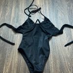 Gooseberry Seaside So Chic Plunge One Piece Black Size XS Photo 1