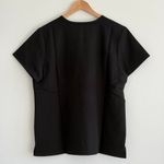 FIGS  Women's Catarina One Pocket Scrub Top in Black, Size Large Photo 8