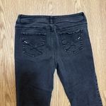 Chico's So Slimming Dark Wash Black Straight Leg Jeans Women's Sz 1R US M/8 Photo 4