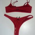 Triangl Red  Bikini Photo 1