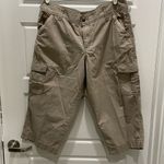 Carhartt Khaki Relaxed Fit Cropped Cargo Pants Photo 0
