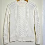 Gap Cable Knit Cotton Sweater Women’s Size Medium Color: Snowflake Milk Neutral Photo 0
