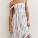 Reformation Tagliatelle Stripe Dress 6 Photo 1